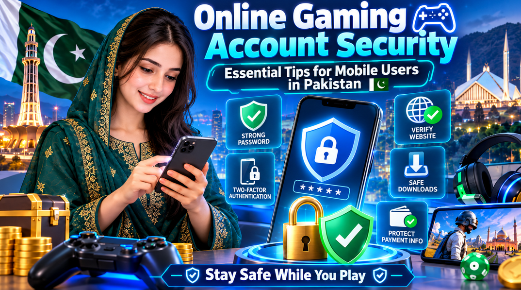 Online Gaming Account Security: Essential Tips for Mobile Users in Pakistan